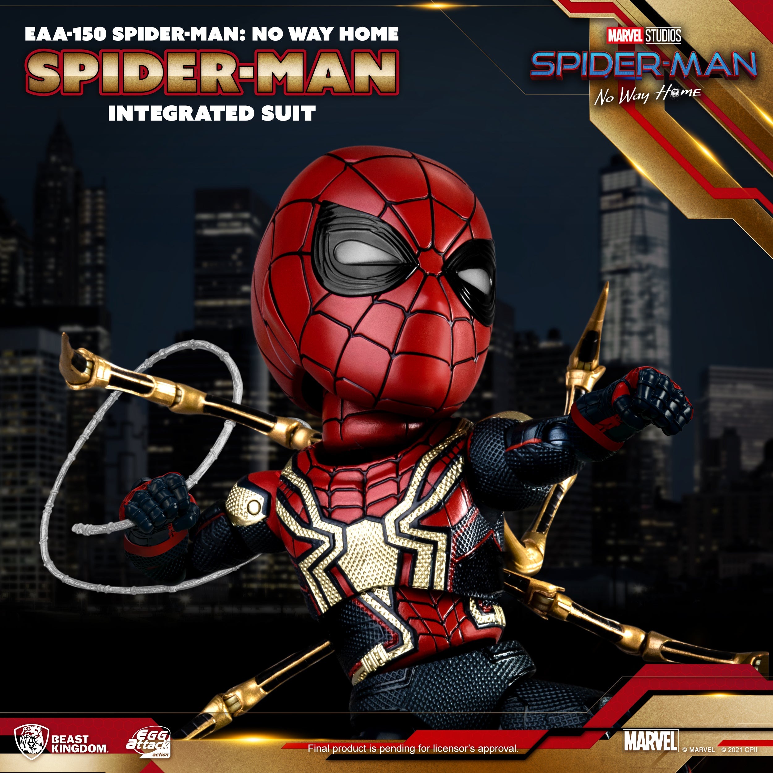 Egg Attack Action: Spider-Man No way home Spider-Man Integrated Suit